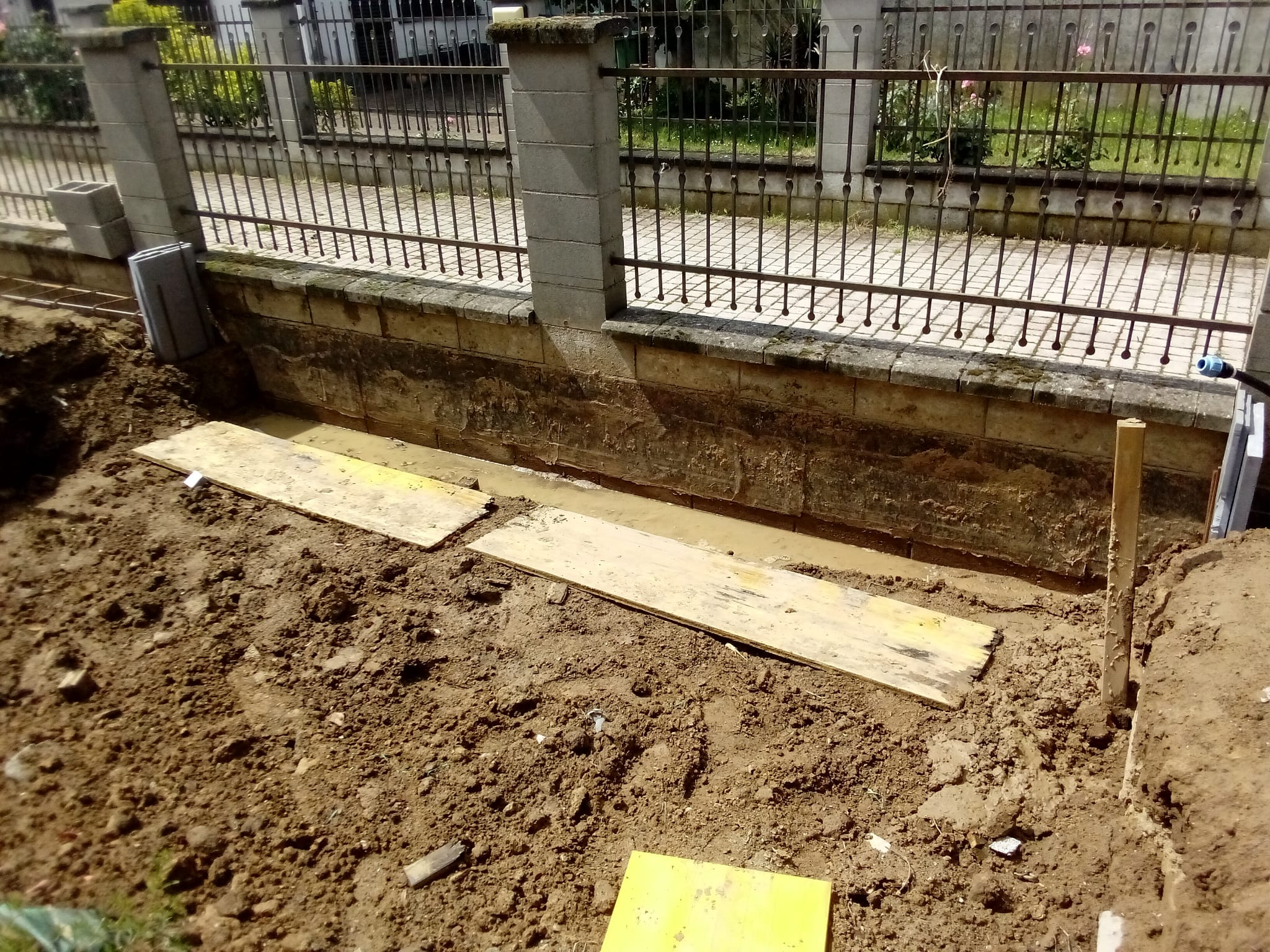 Cantiere Magherno Fondazioni