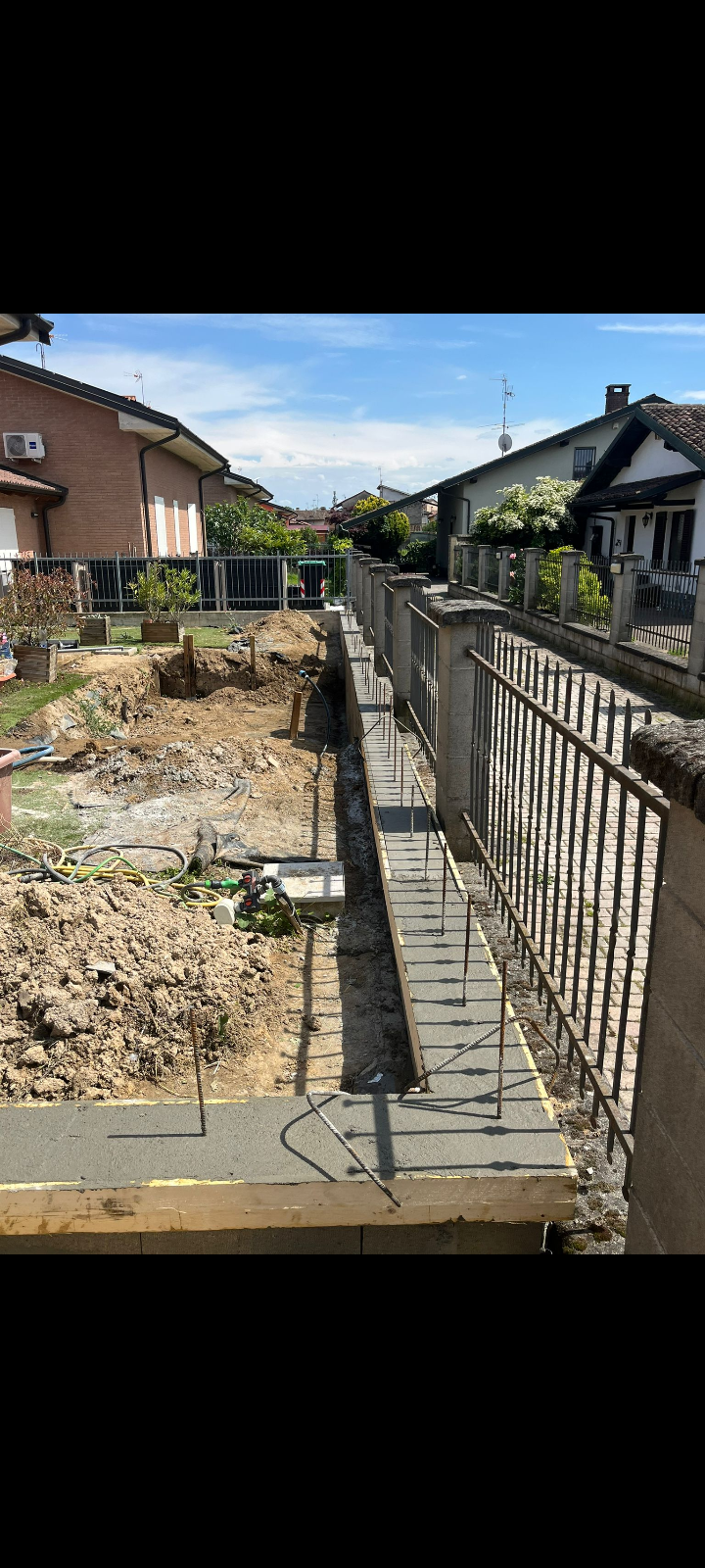 Cantiere Magherno Fondazioni
