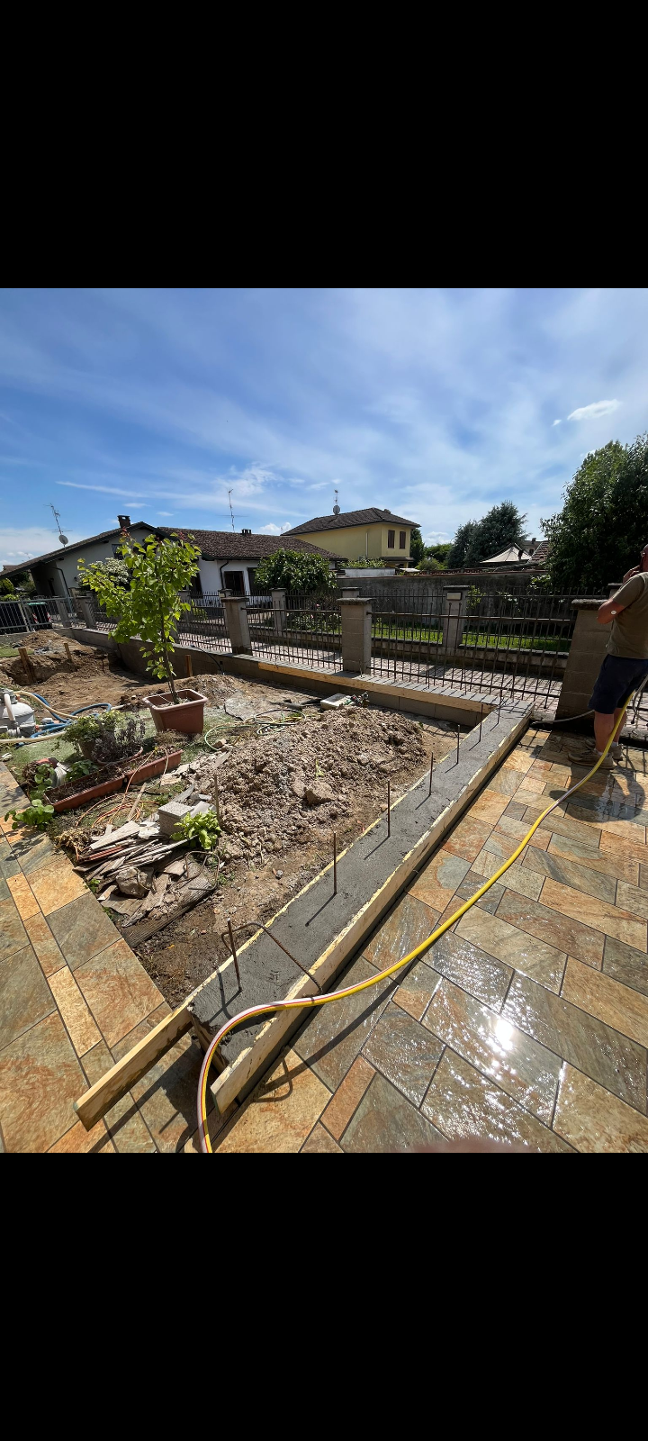 Cantiere Magherno Fondazioni