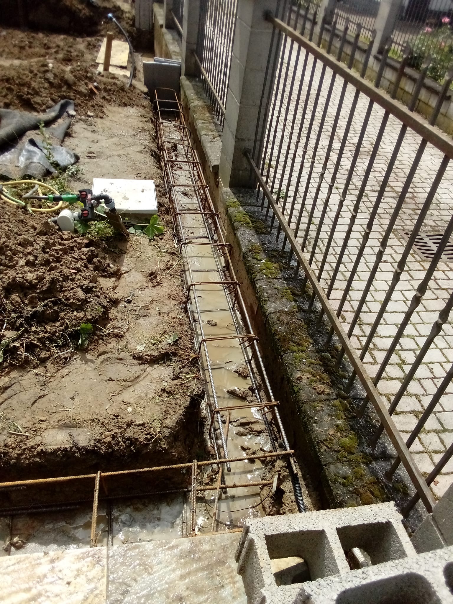 Cantiere Magherno Fondazioni