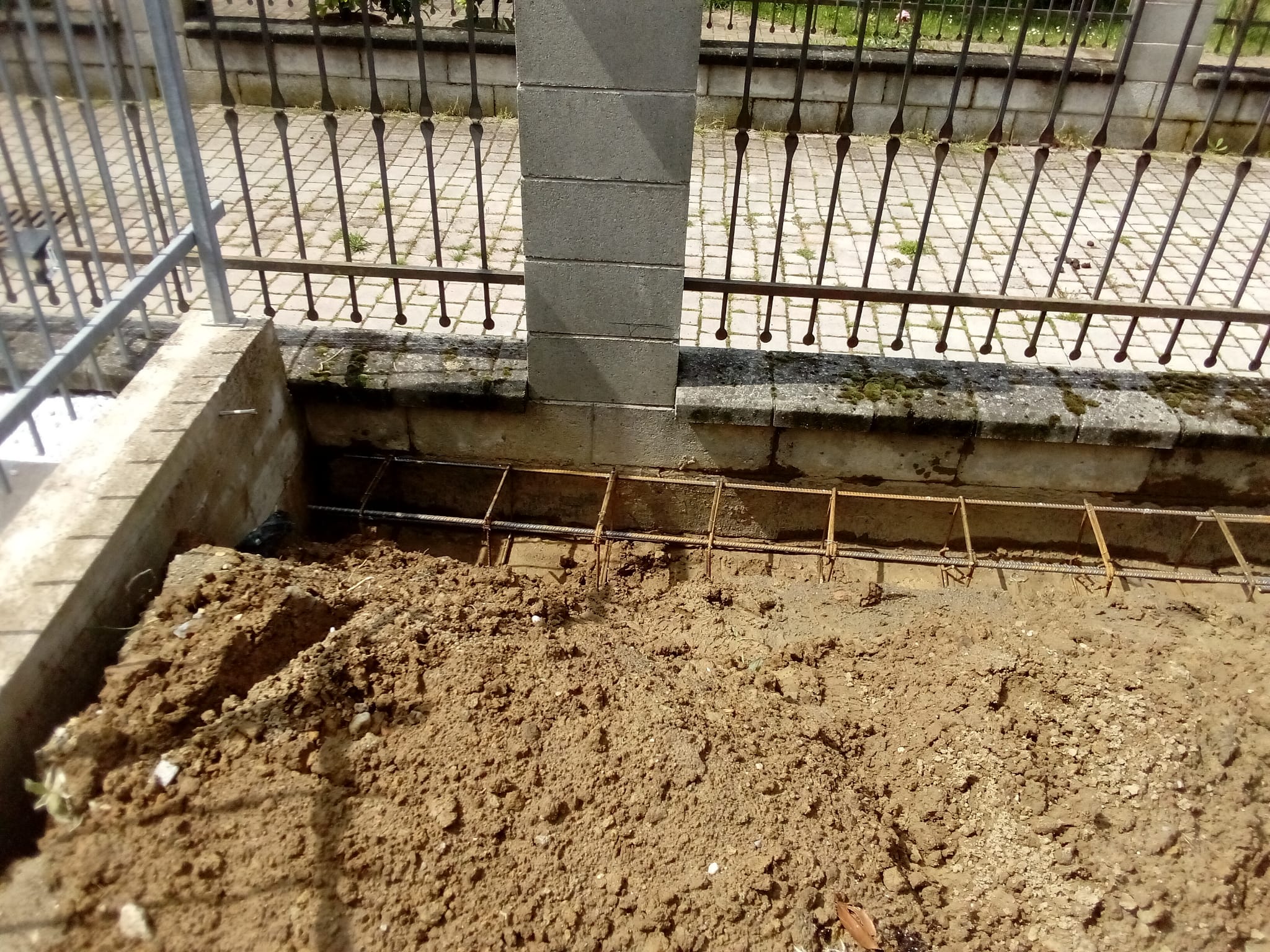 Cantiere Magherno Fondazioni