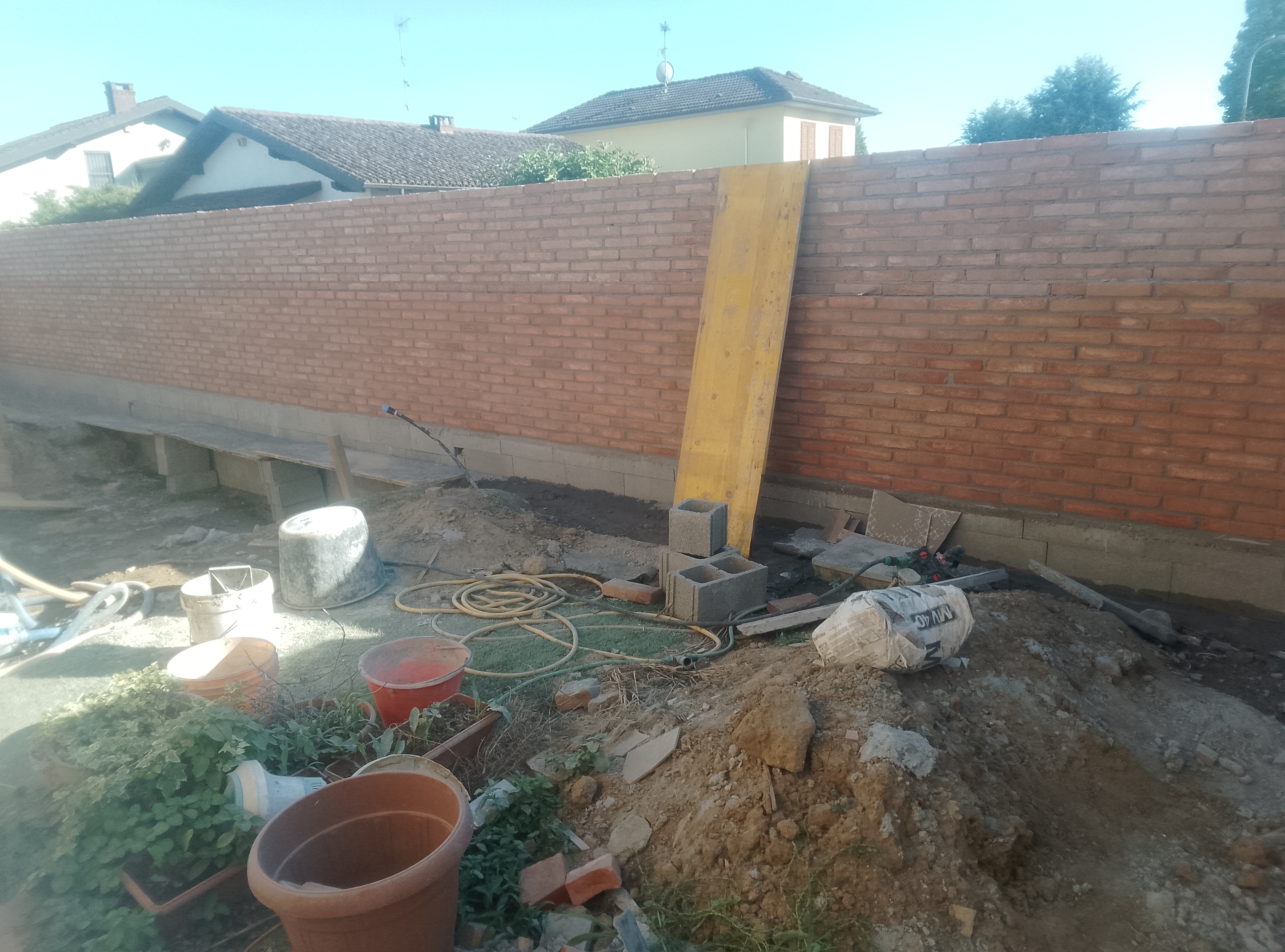 Lavoro muro mattoni 4
