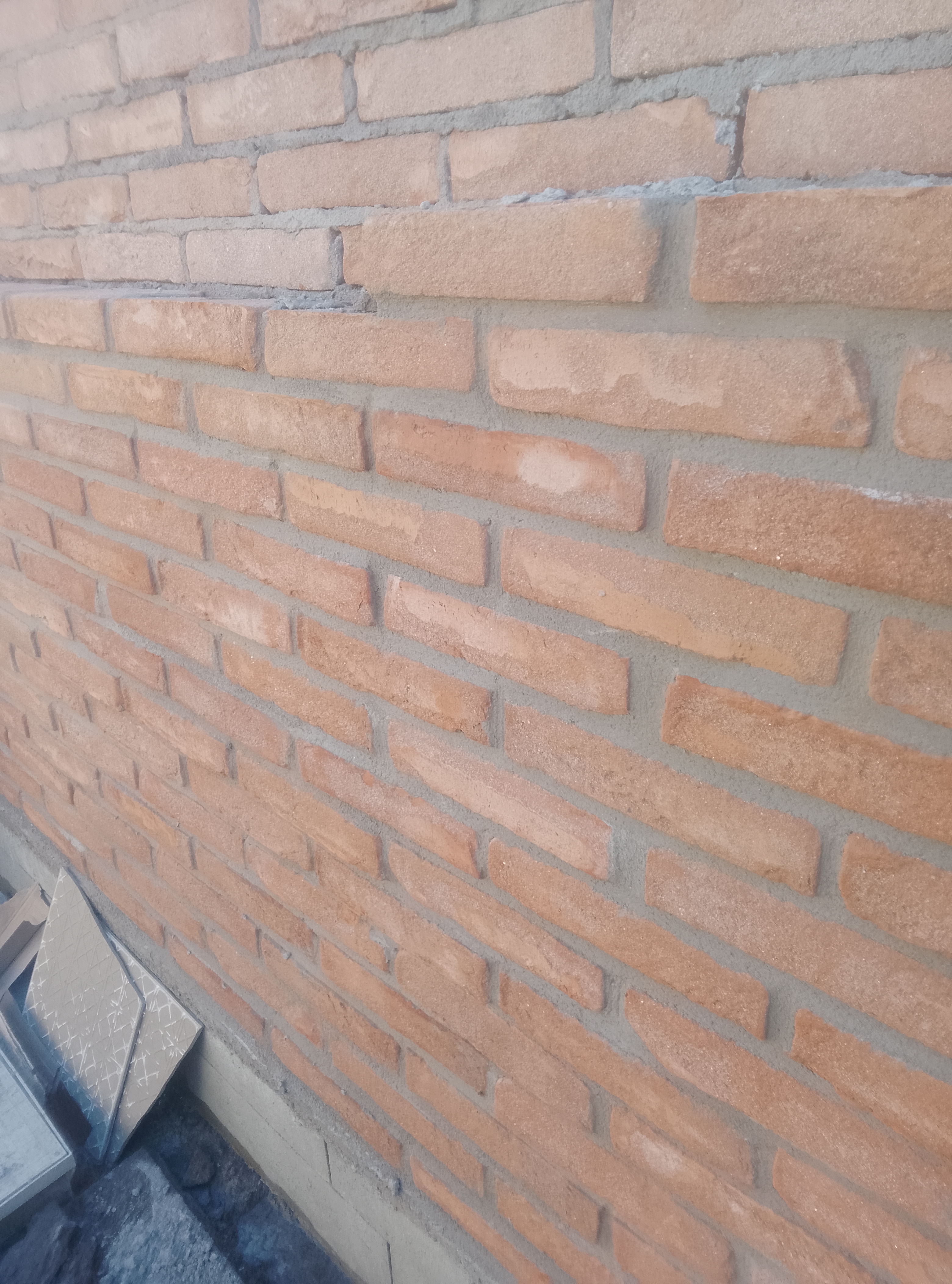 Lavoro muro mattoni 6